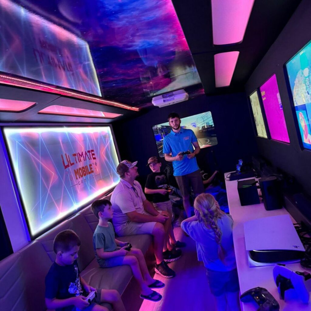 Game truck rentals in Suwanee, GA for birthdays and corporate events.