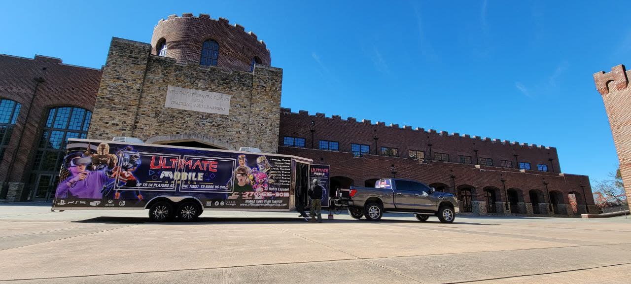 Ultimate Mobile Gaming truck and trailer