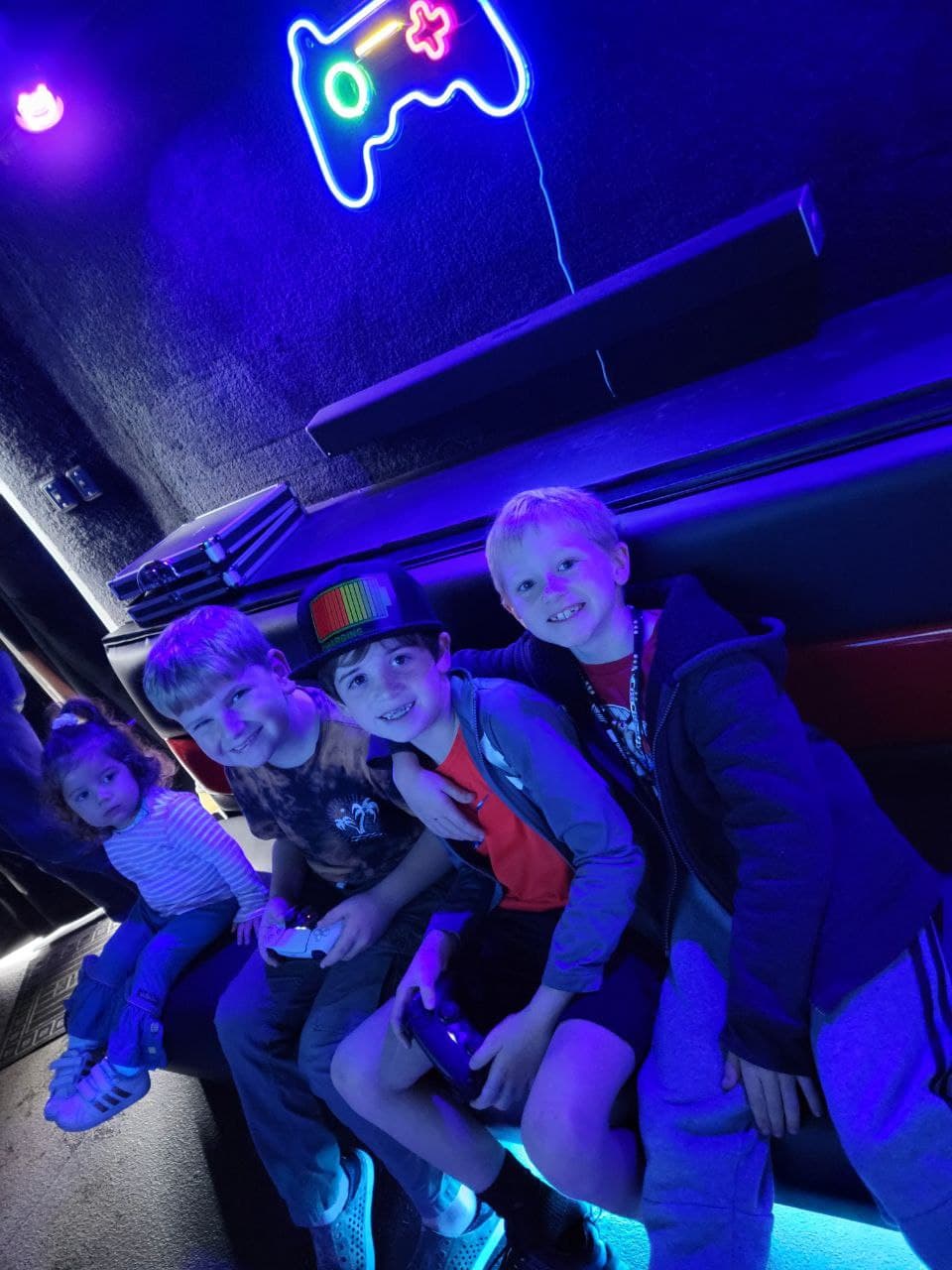 Players enjoying the mobile game truck