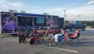 Labor Day party ideas in Atlanta with a mobile game truck