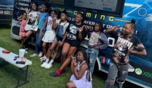 Last minute birthday party in Atlanta with a game truck